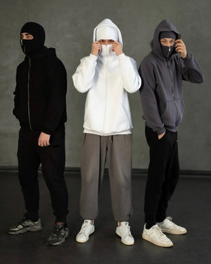 Comfy Family Shadowform - Solid Balaclava Hoodie