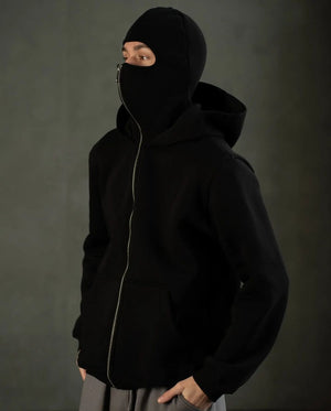 Comfy Family Shadowform - Solid Balaclava Hoodie