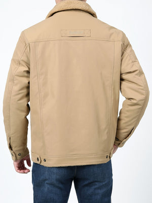 Comfy Family Summit - Fleece-Lined Windbreaker Jacket