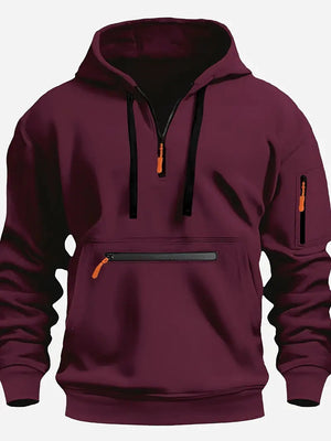 Comfy Family TrailEdge - Multifunction Active Hoodie Burgundy / M