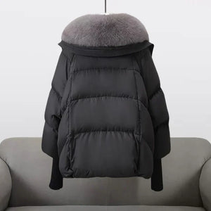 Comfy Family Velancia - Elegant Furry Puffer Jacket