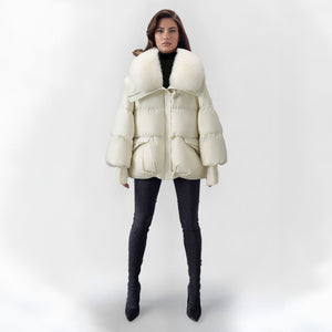 Comfy Family Velancia - Elegant Furry Puffer Jacket