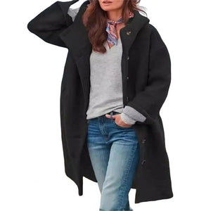 Comfy Family Velvée™ - Cozy Hooded Overcoat