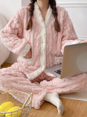 Comfy Family Vilette - The Thick Pajama Set Pink / M