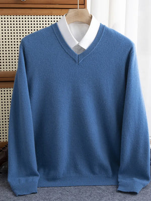 Comfy Family Weymouth - Merino V-Neck Sweater