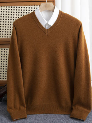 Comfy Family Weymouth - Merino V-Neck Sweater