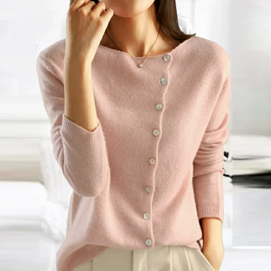 Lana™ - Cozy Buttoned Knit